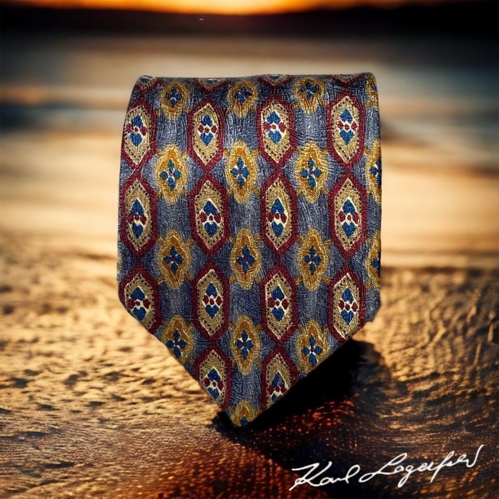 Karl Lagerfeld Vintage Silk Tie